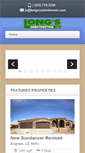 Mobile Screenshot of longscustomhomes.com